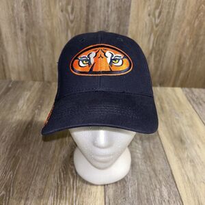 Auburn Tigers Hat Cap Blue Russell Athletic Tiger Eye War Eagle Strapback